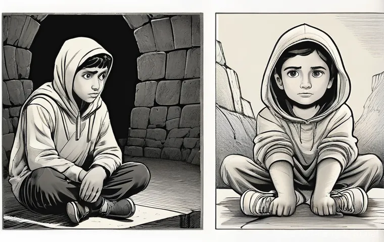 캐리 목소리 성우 - **Prompt:** A young, expressive Arab child, no older than 7, sits captivated in front of a televisio...